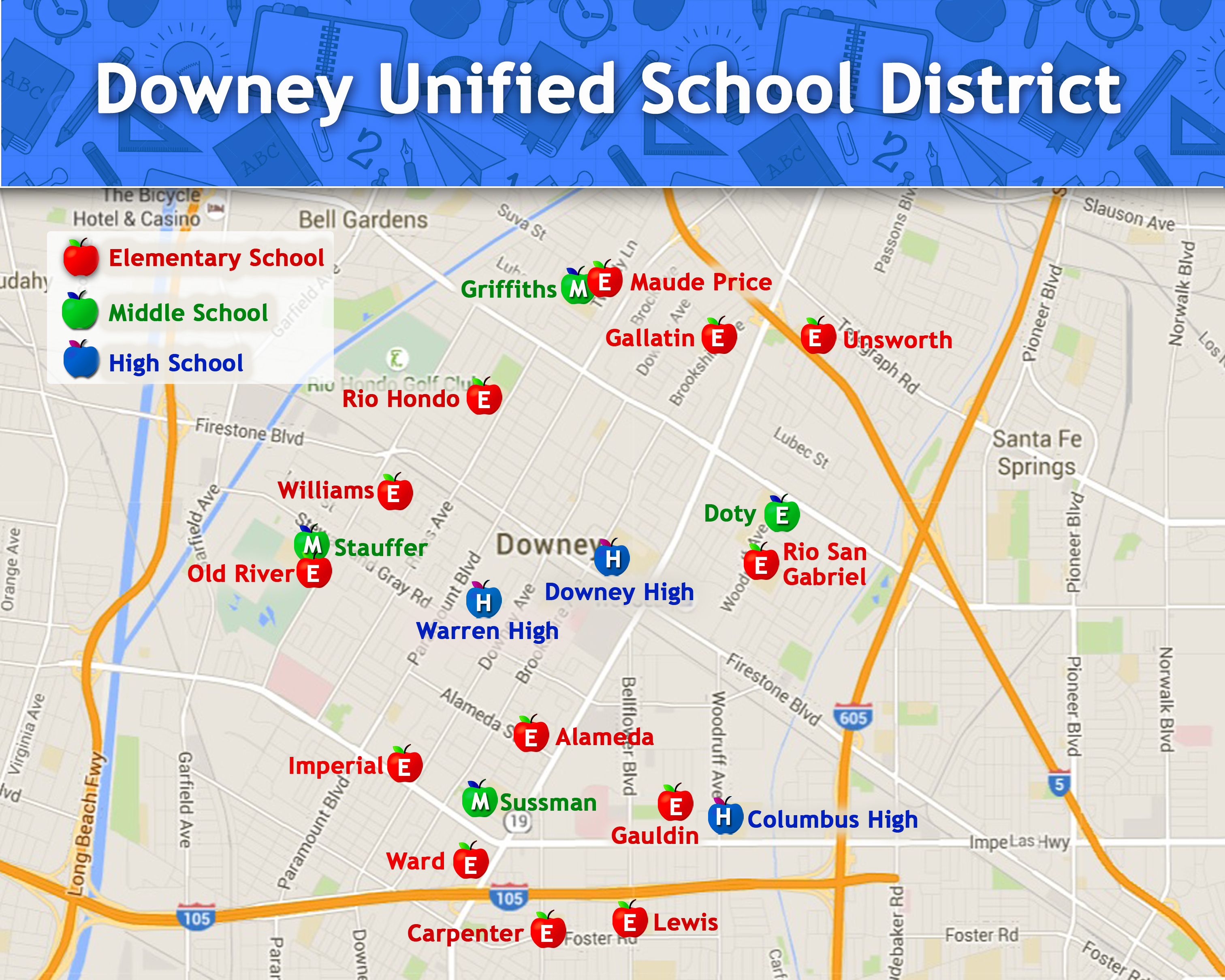 DUSD MAP